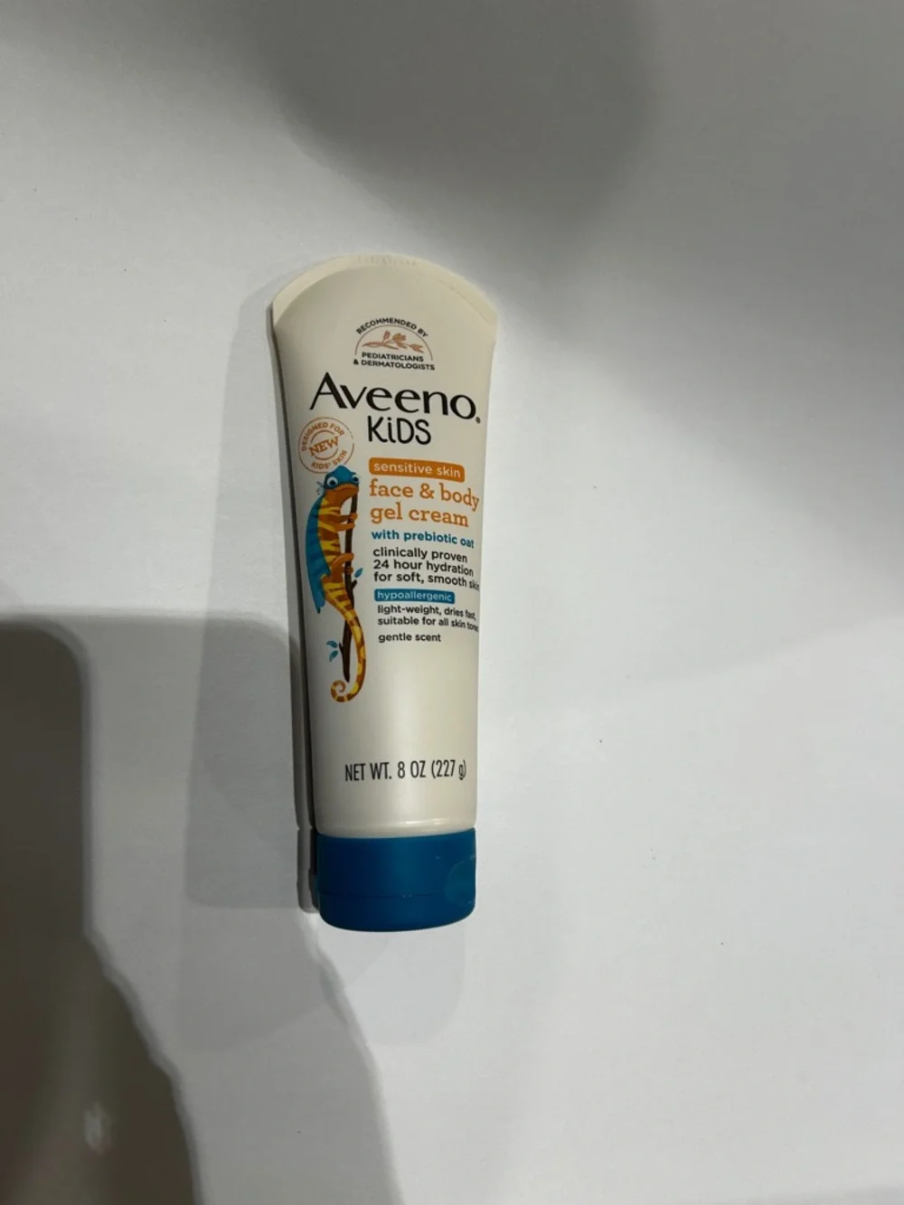 Sensitive Skin Face & Body Gel Cream - Gentle Hydration (Cream/Blue)